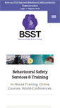 Mobile Screenshot of behaviouralsafetyservices.com